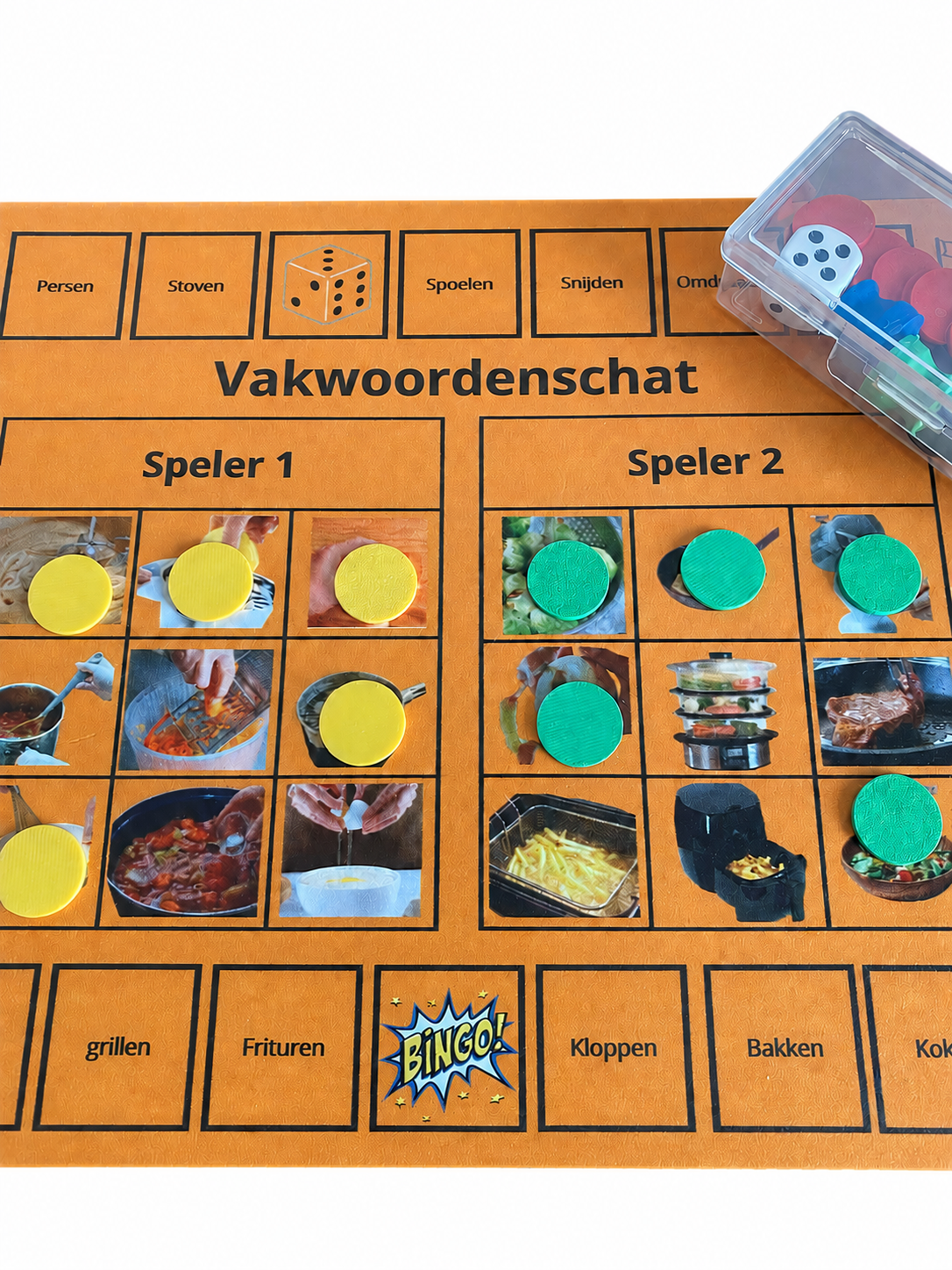 Bordspel horeca vakwoordenschat