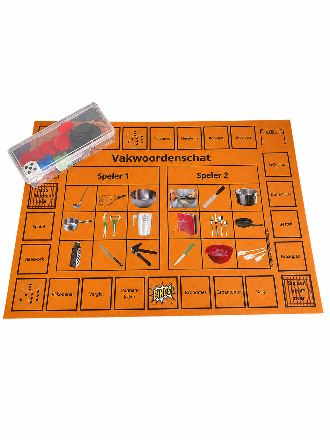 Bordspel horeca vakwoordenschat