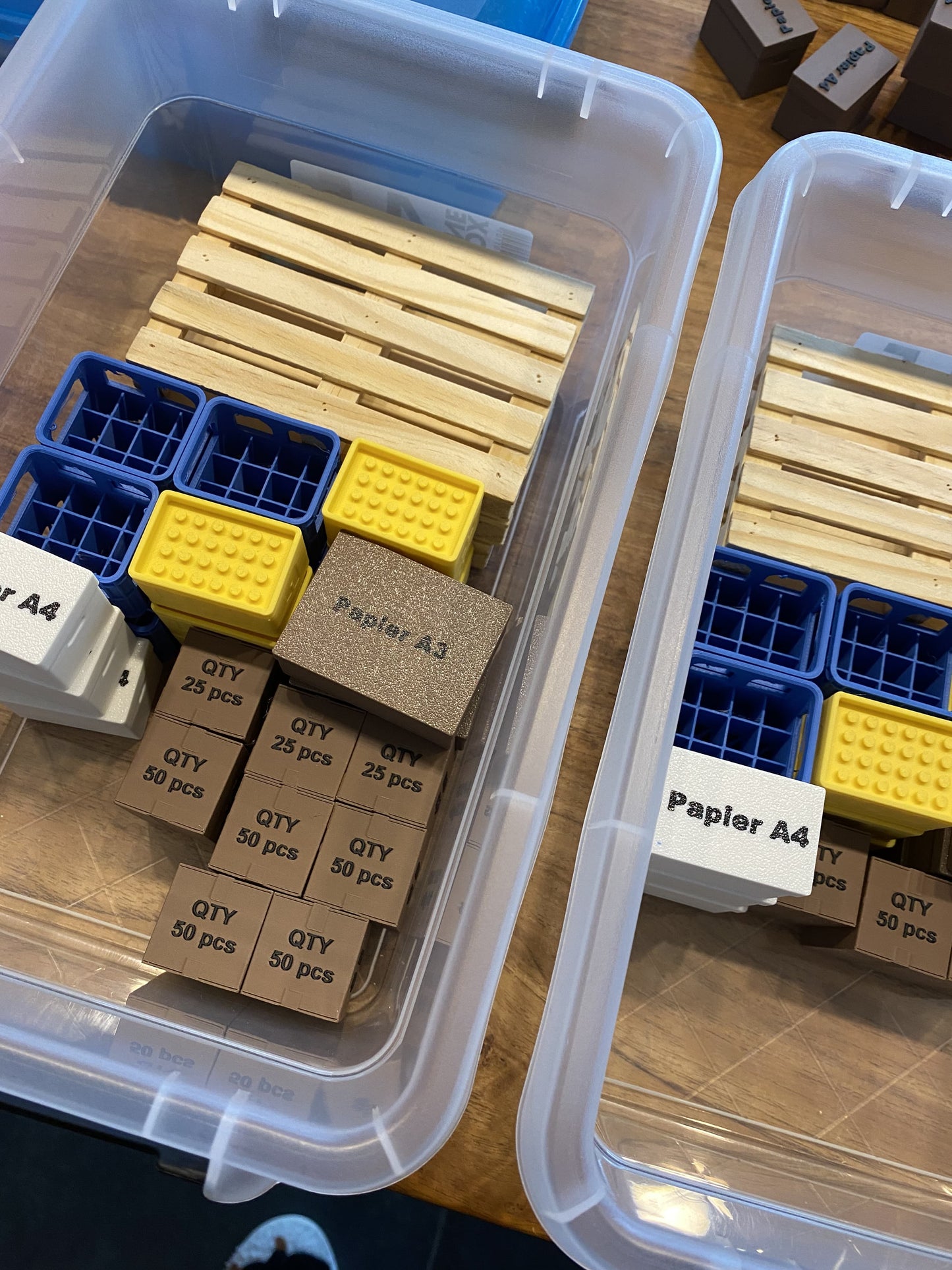 Logistieke Trainingsset mini-goederen inclusief 30 opdrachtkaarten