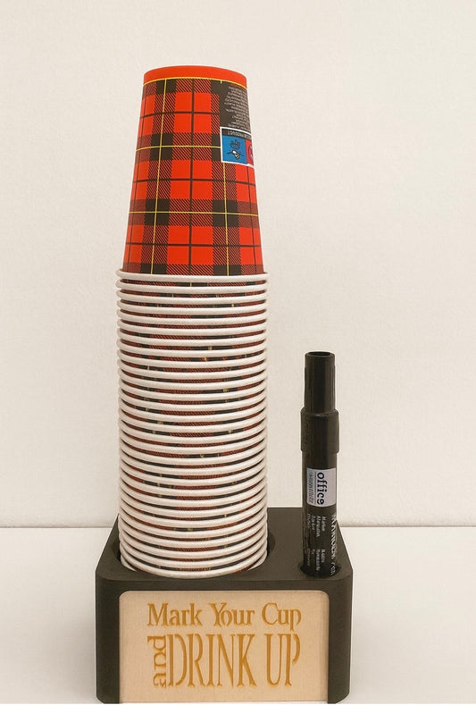 Papieren bekerhouder