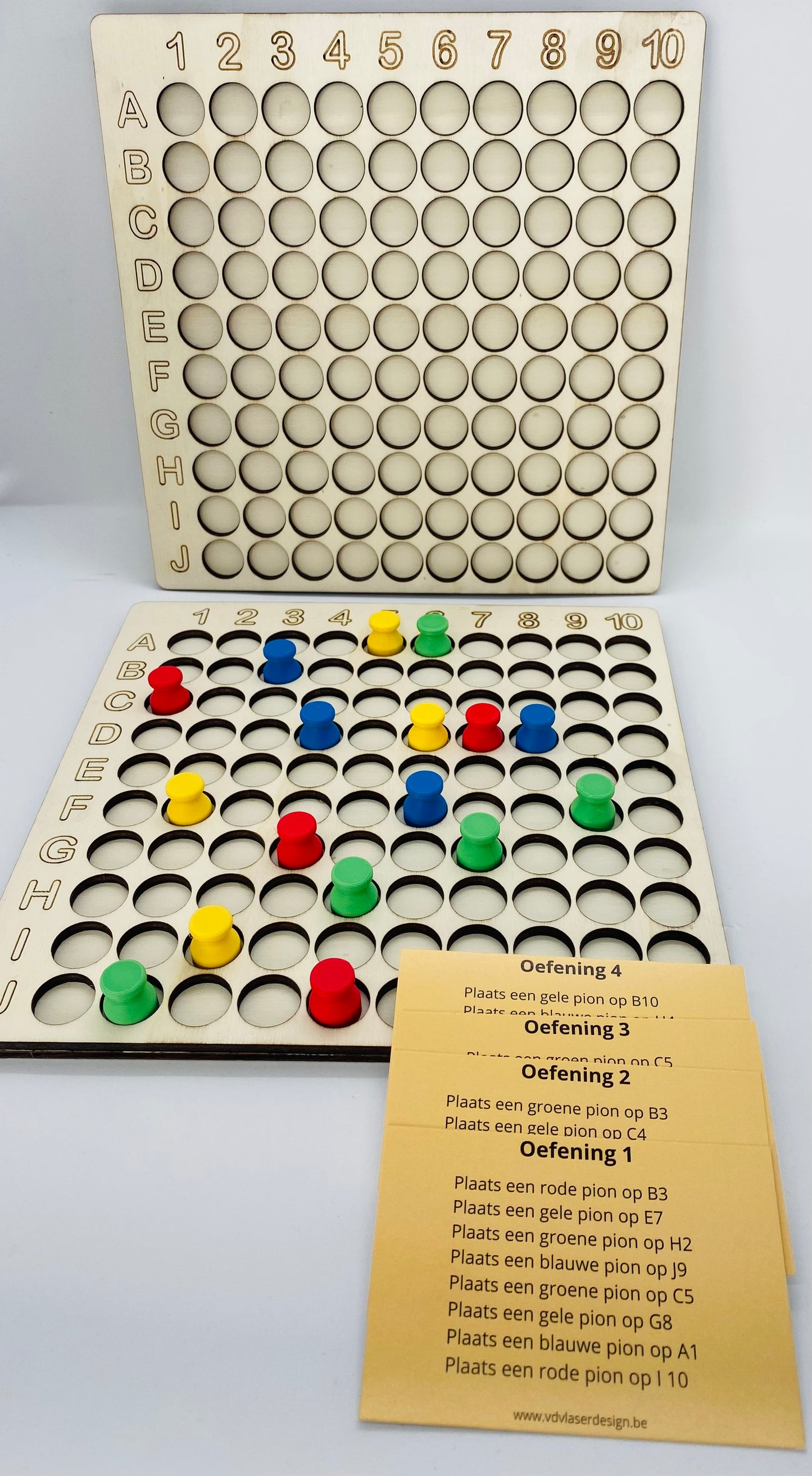 2 Locatieborden met 30 opdrachtkaarten