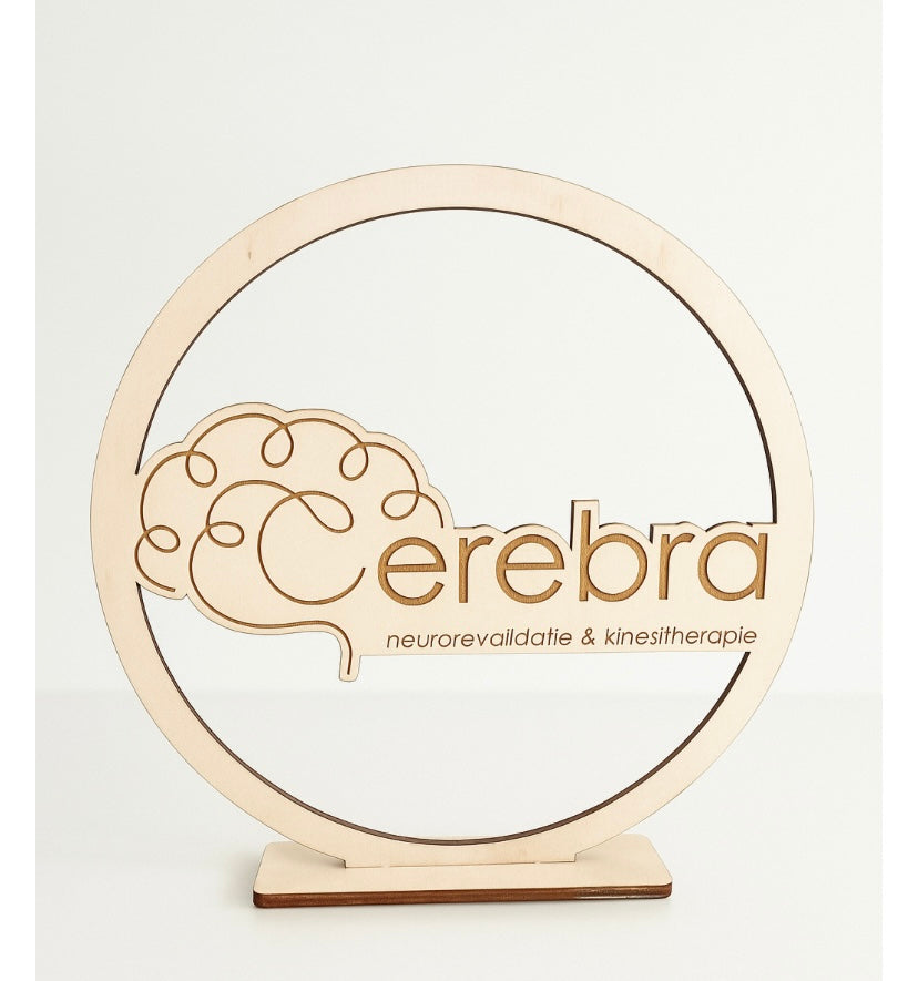 Gepersonaliseerde Naamcirkel met voet