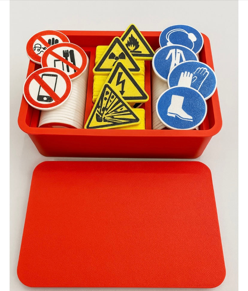 Pictogrammen set in opbergdoosje inclusief 40 opdrachtkaarten