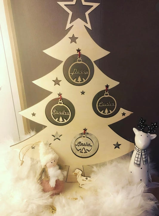 Gepersonaliseerde kerstboom