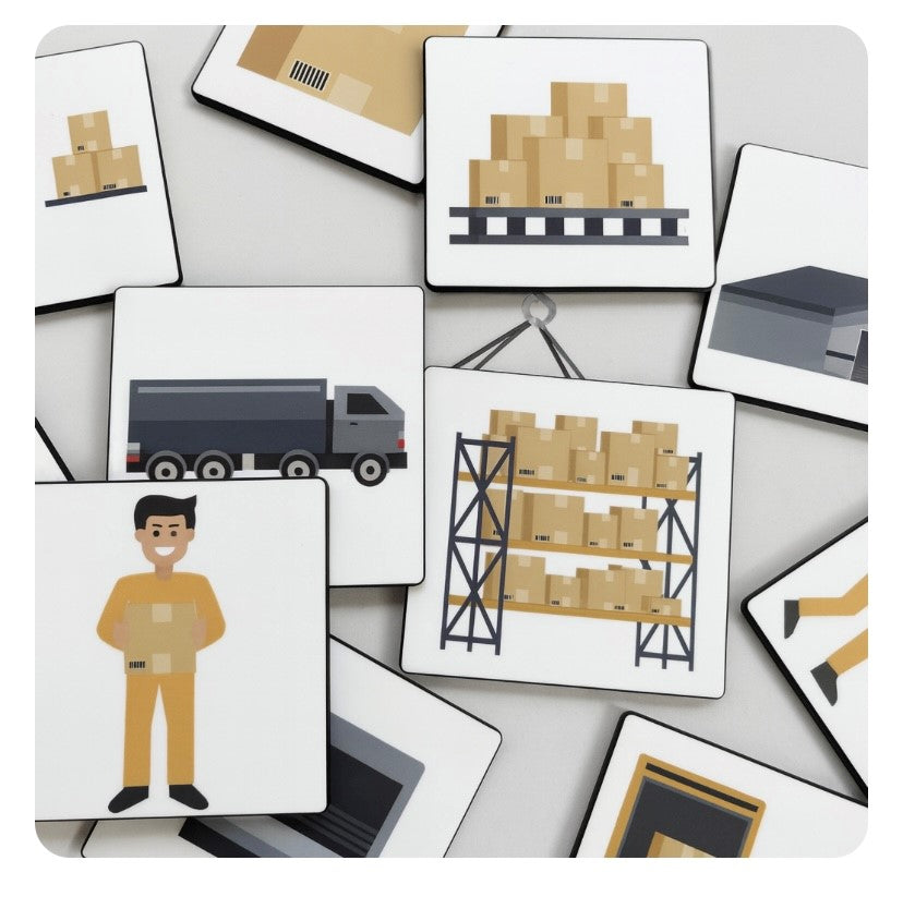 Memospel logistiek/magazijn