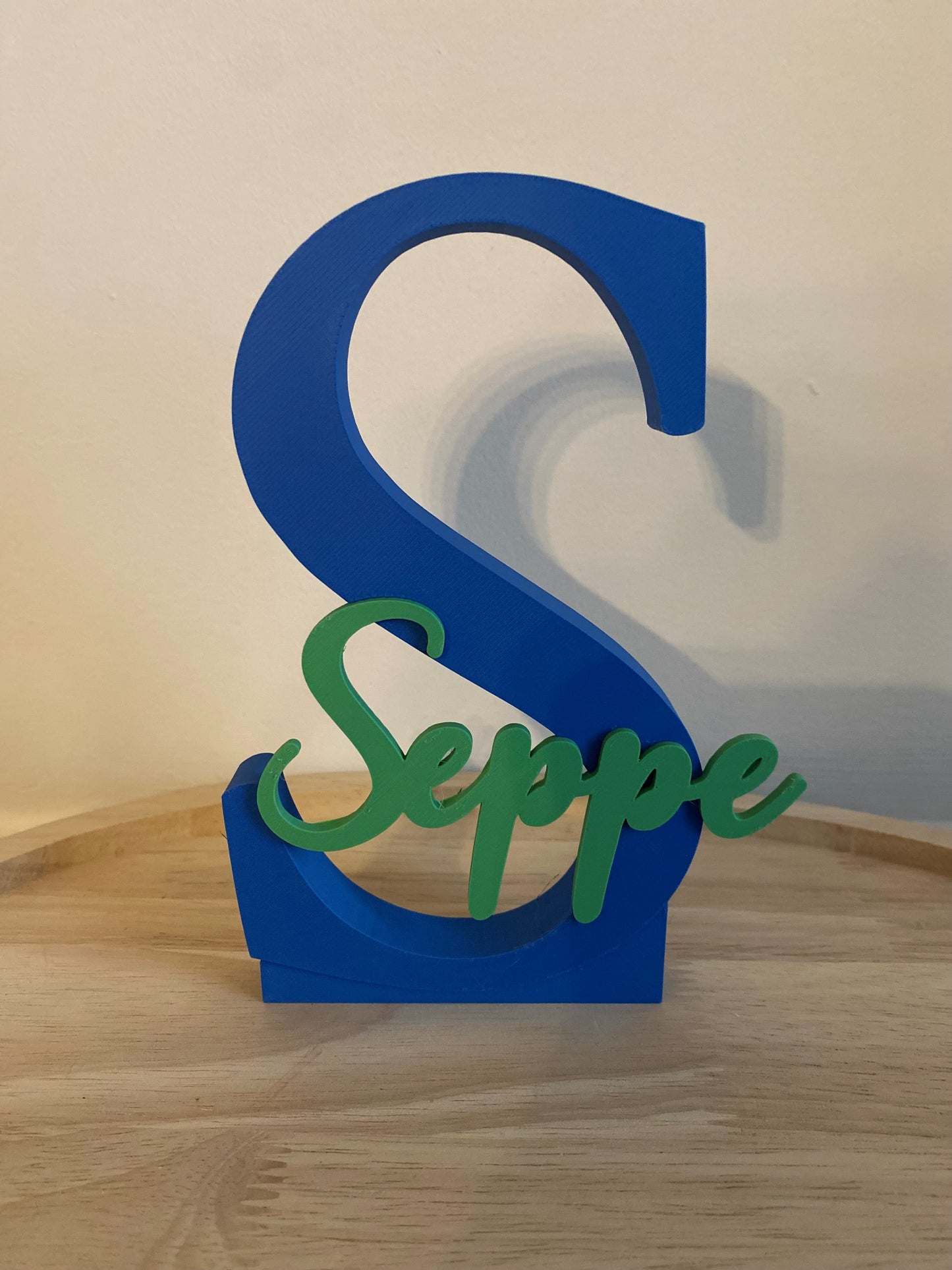 Gepersonaliseerde letter met naam.