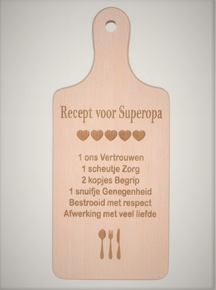 Gepersonaliseerde tapasplank