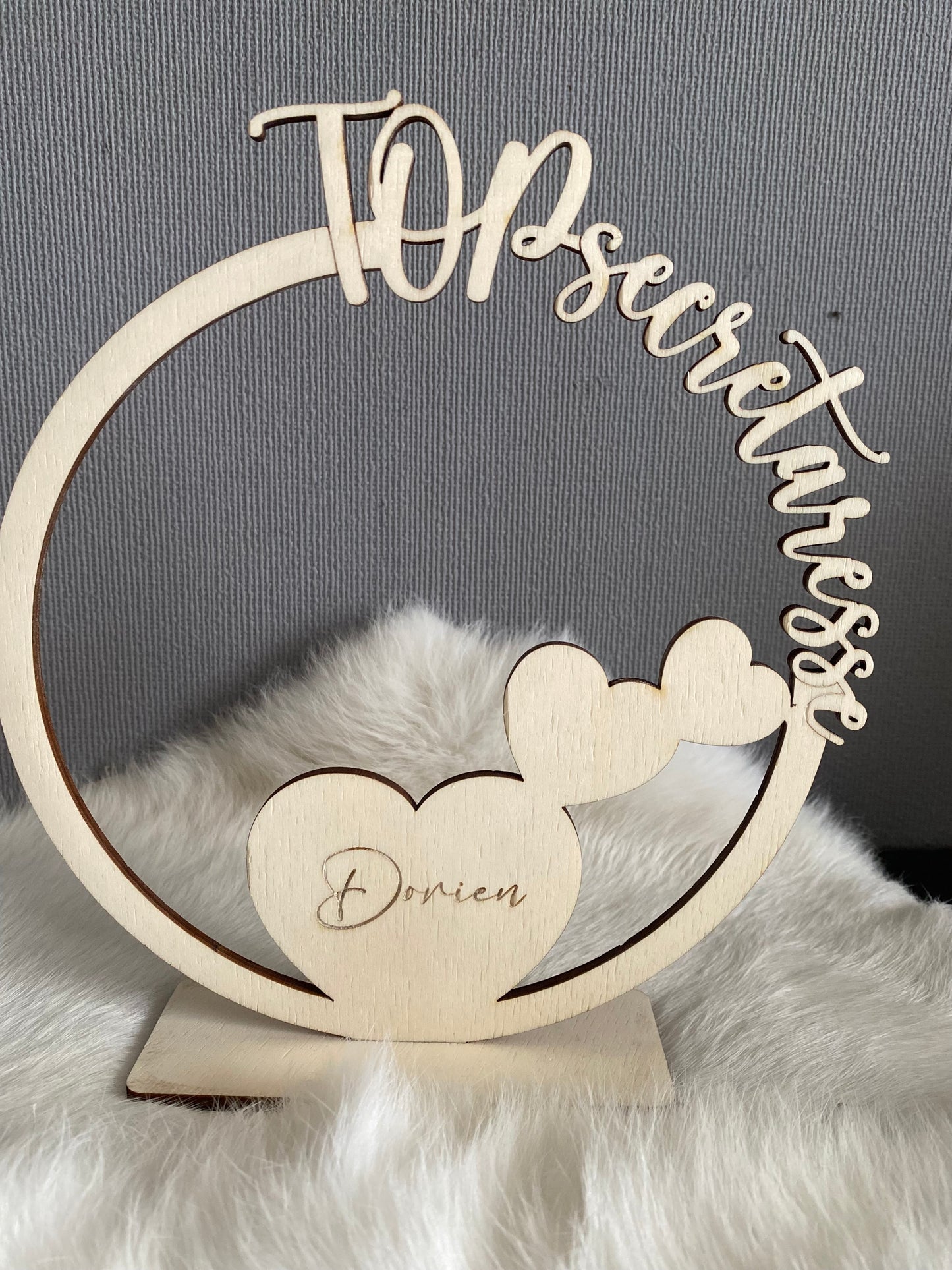 Gepersonaliseerde Naamcirkel met voet